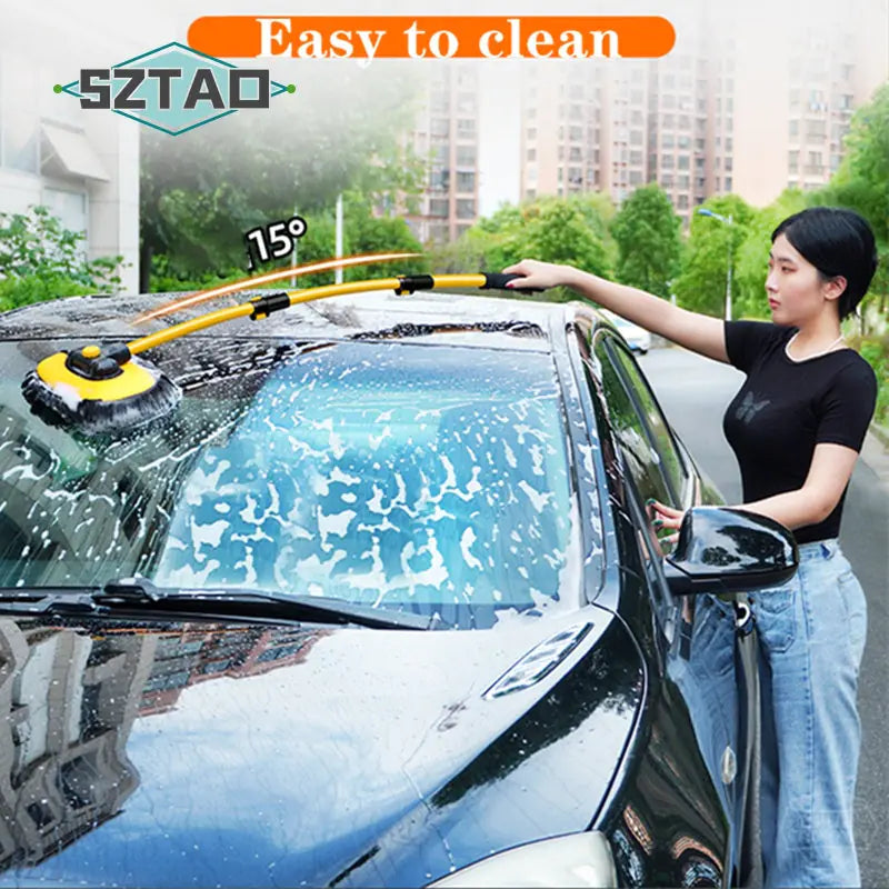 Adjustable Car Telescopic Cleaning Mop