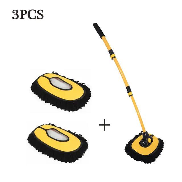 Adjustable Car Telescopic Cleaning Mop