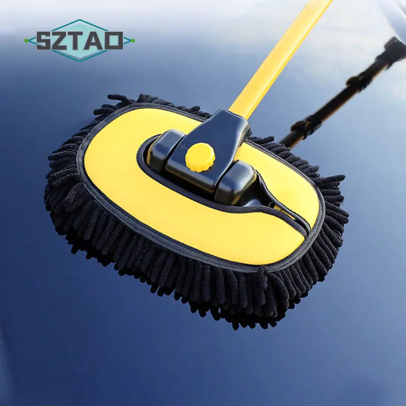 Adjustable Car Telescopic Cleaning Mop